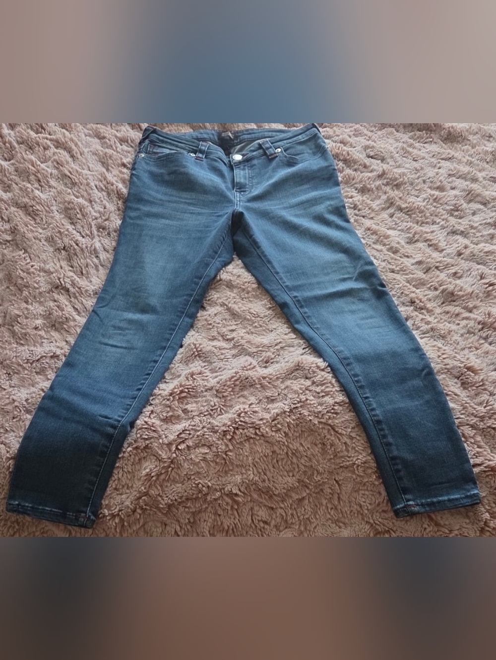 True Religion Women's Blue Denim Jeans